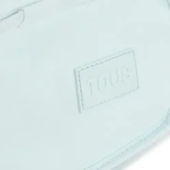 Navy blue leather Crossbody Reporter bag TOUS Miranda
