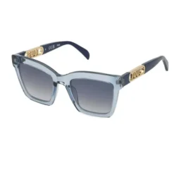 Niebieskie okulary przeciwsłoneczne TOUS Metal Logo