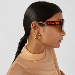 Okulary przeciwsłoneczne Studs w kolorze havana