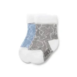 Pack of 2 pairs of baby socks in SSocks blue