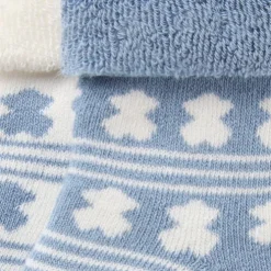Pack of 2 pairs of baby socks in SSocks blue
