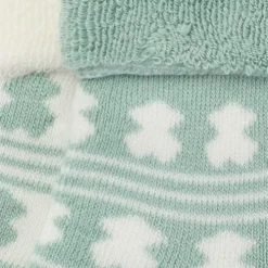 Pack of 2 pairs of baby socks in SSocks green