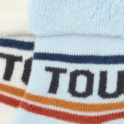 Pack of 2 pairs of baby socks in SSocks blue