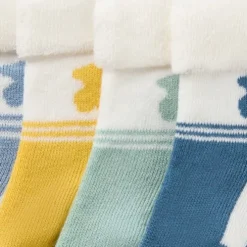 Pack of 4 pairs of baby socks in SSocks blue