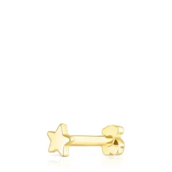Piercing do uszu ze złota TOUS Piercing z motywem gwiazdy
