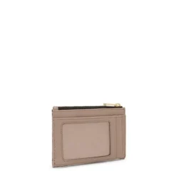 Portmonetka-wizytownik Kaos Mini Evolution w kolorze taupe
