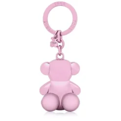 Różowy breloczek Bold Bear z motywem misia