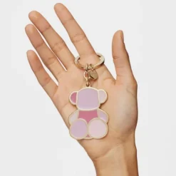 Różowy breloczek Faceted TOUS Bear