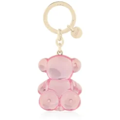 Różowy breloczek Half Bold Bear