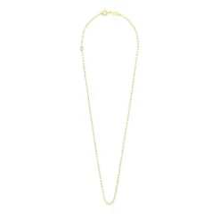 Silver vermeil TOUS Basics rectangular link Choker