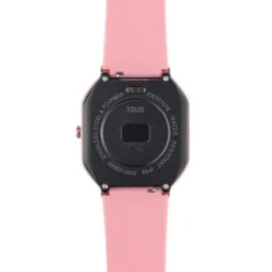 Smartwatch B-Connect z nylonowym paskiem oraz różowym silikonowym paskiem