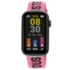 Smartwatch T-Band z paskiem nylonowym oraz czarnym paskiem silikonowym