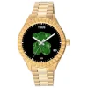 Smartwatch T-Bear Connect z paskiem ze stali w kolorze złota