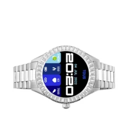Smartwatch T-Bear Connect ze stalowym paskiem