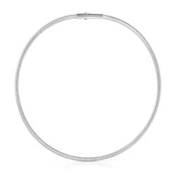 Stalowy naszyjnik Mesh Tube 4 mm