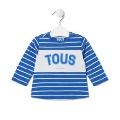 Striped t-shirt in Casual blue