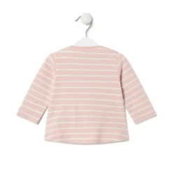 Striped t-shirt in Casual pink