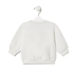 ''TOUS I'm the future'' sweatshirt in Casual ecru