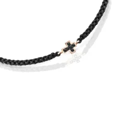 Tous Mini Motif - Bransoletka z różowego srebra Vermeil ze spinelami