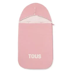 Universal-fit baby footmuff in Classic pink