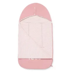Universal-fit baby footmuff in Classic pink