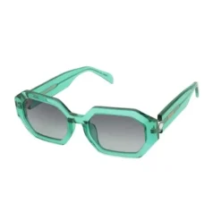 Zielone okulary przeciwsłoneczne TOUS Geometric