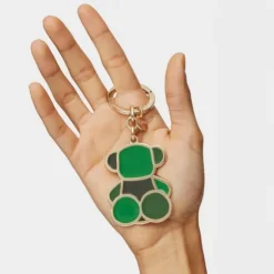 Zielony breloczek Faceted TOUS Bear