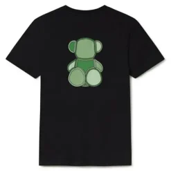 Zielony T-shirt z krótkimi rękawami TOUS Bear Faceted M